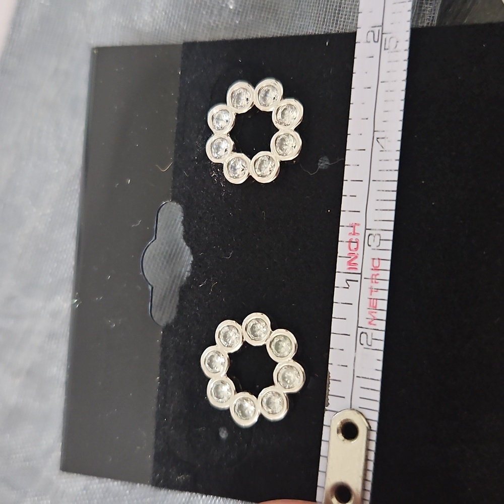 Kate Spade Pave Circle Earrings - Picture 3 of 3